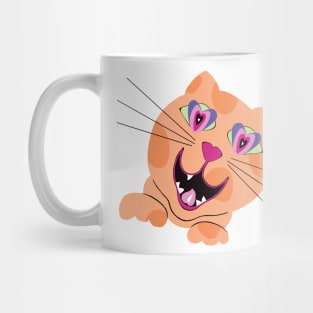 LOVE CAT POLKA Mug